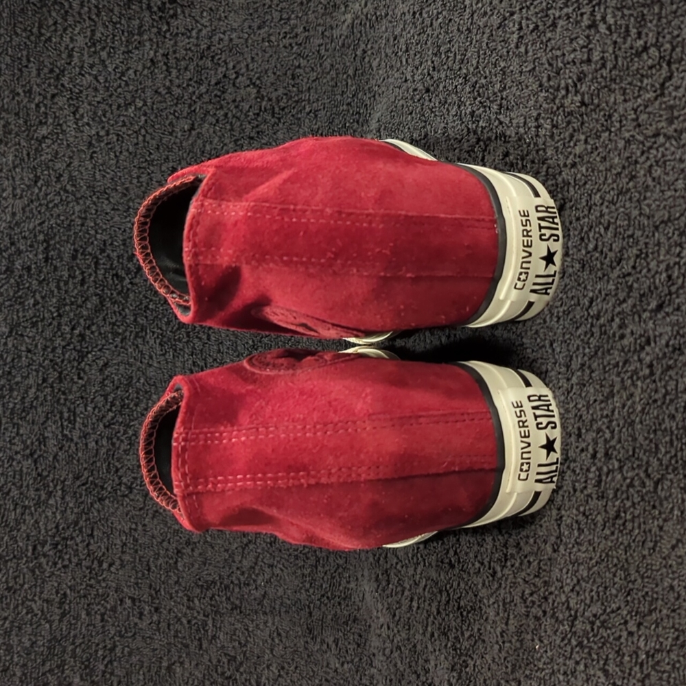 Converse Chuck Taylor Hidden Platform Suede Sneak… - image 5